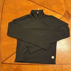 Vuori Black Women's Swim Coverup Rashguard